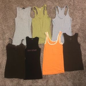 Bundle of Summer Tanks - Size Small and X-Small